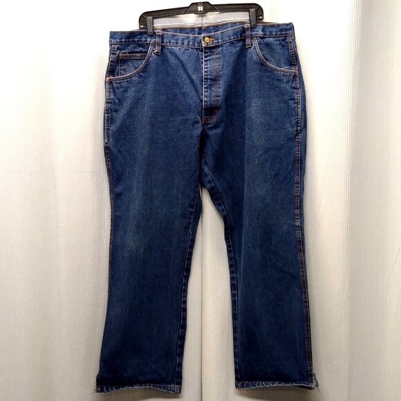 Key Industries HRC2 FlameOut Flame-Resistant Denim Jeans Men's 44x32 100% Cotton - Picture 1 of 11